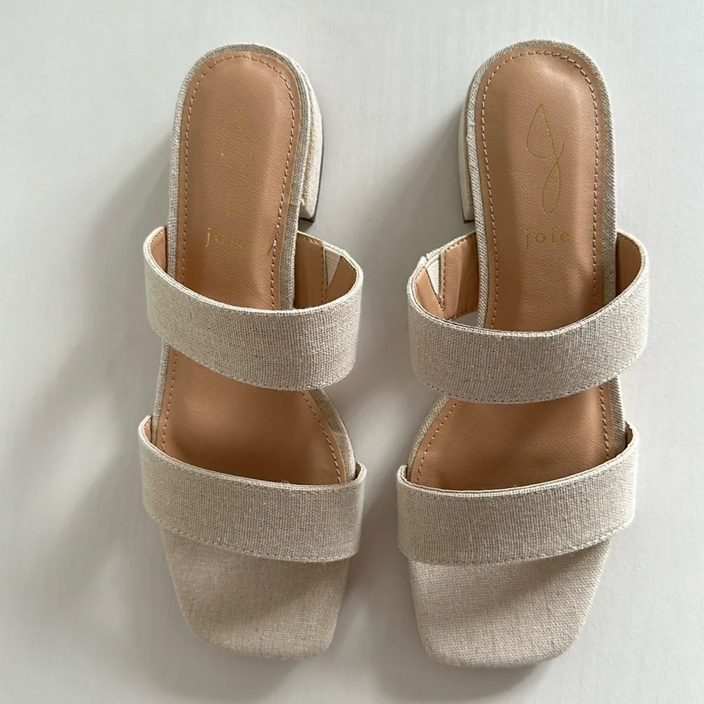 Joie Nolita SIZE 8 Linen Sandal